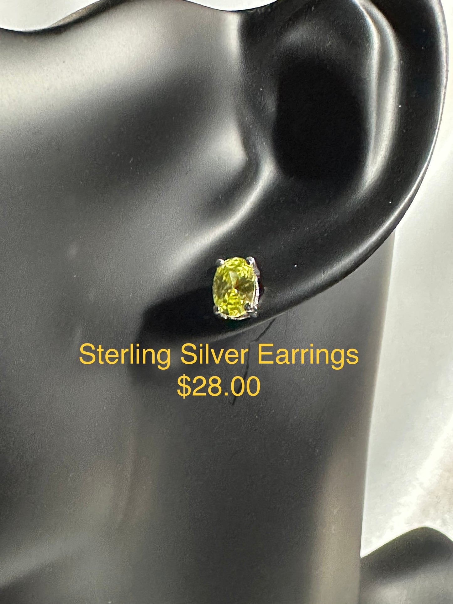Sterling Silver Stud Earrings
