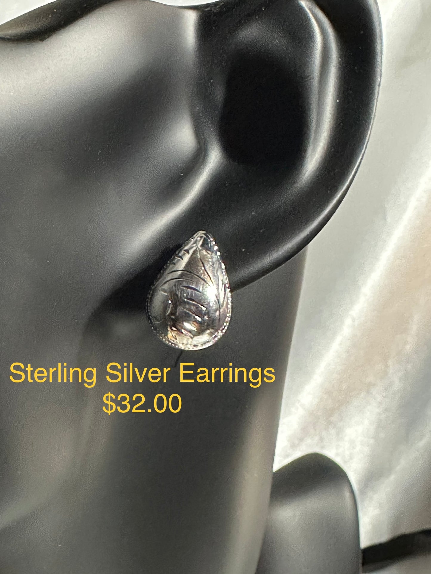 Sterling Silver Stud Earrings