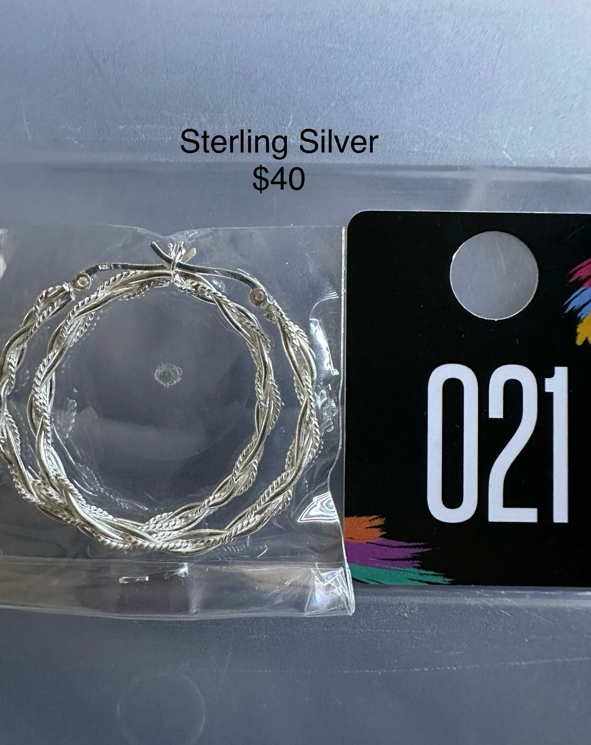 Sterling Silver Hoop Earrings