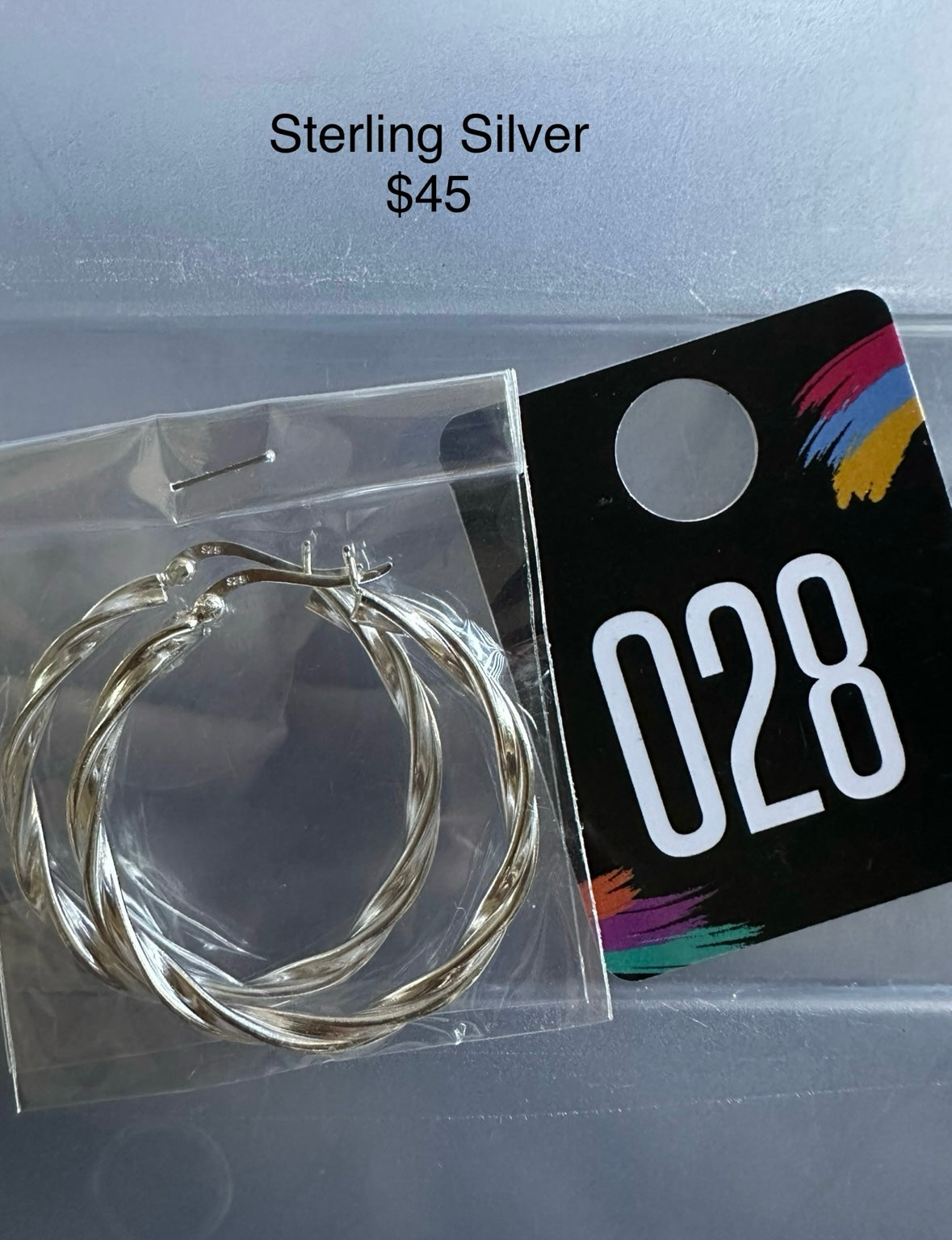 Sterling Silver Hoop Earrings