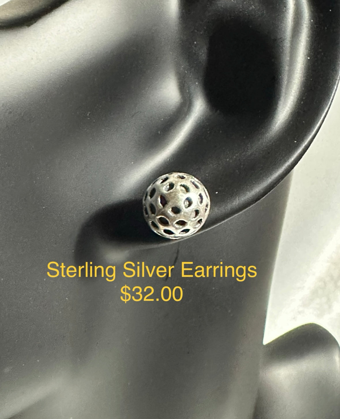 Sterling Silver Studs Earrings