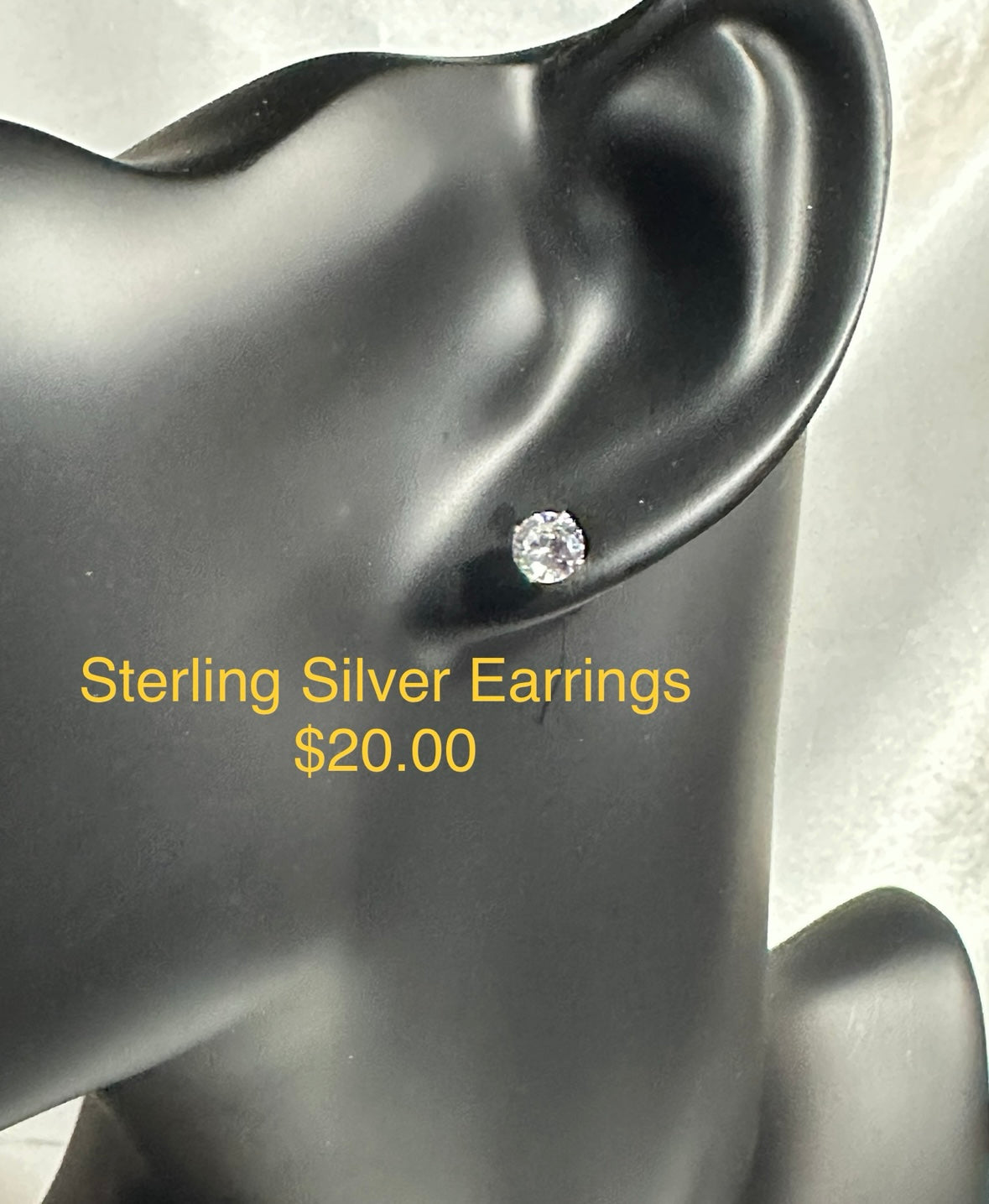 Sterling Silver Studs Earrings