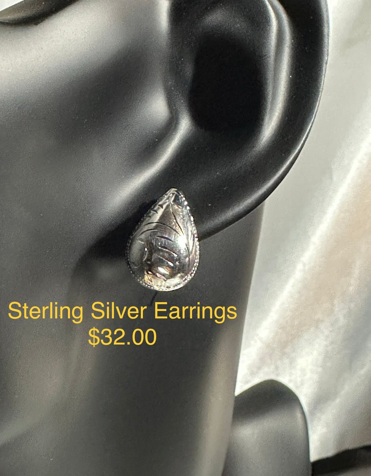 Sterling Silver Studs Earrings