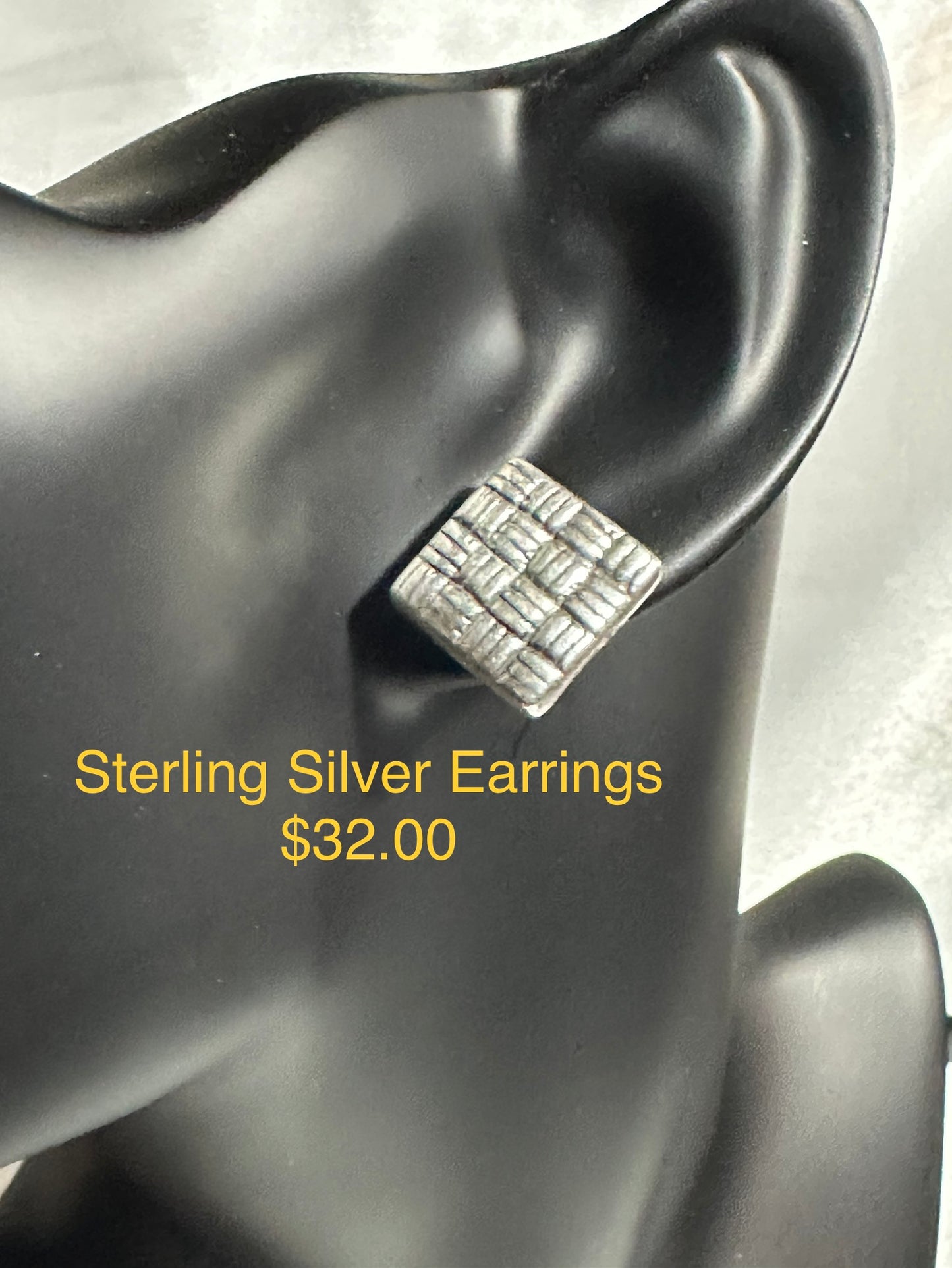 Sterling Silver Stud Earrings