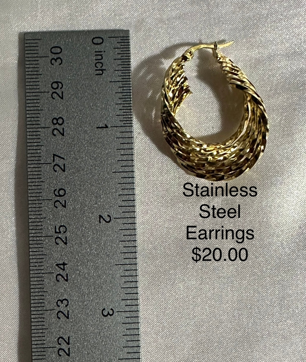 STAINLESS STEEL EARRINGS