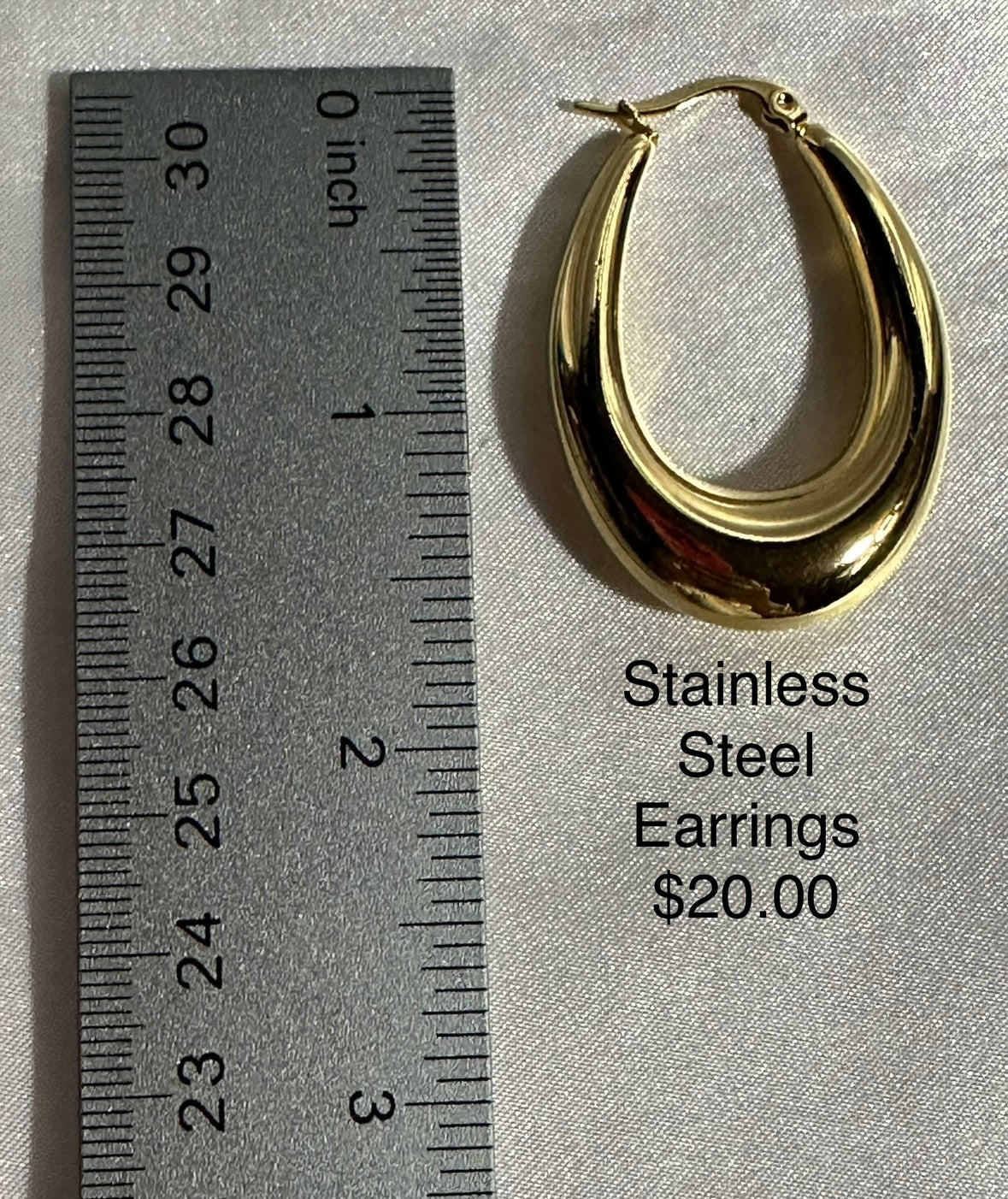 STAINLESS STEEL EARRINGS