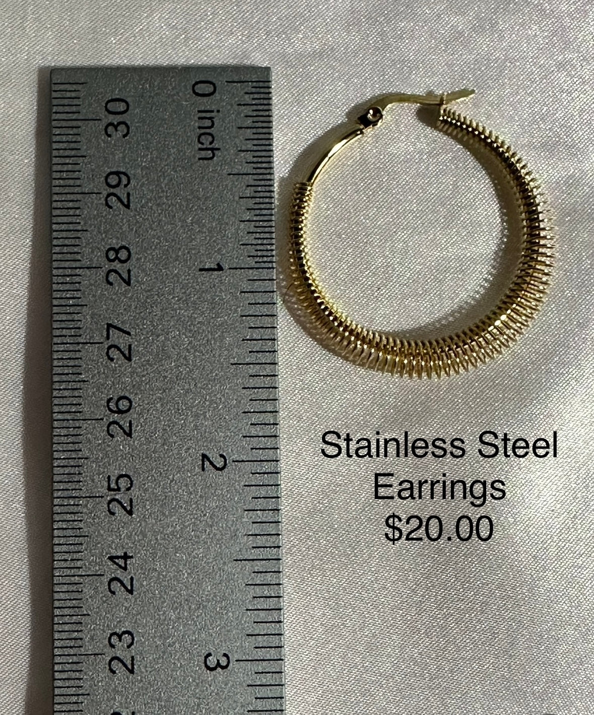 STAINLESS STEEL EARRINGS