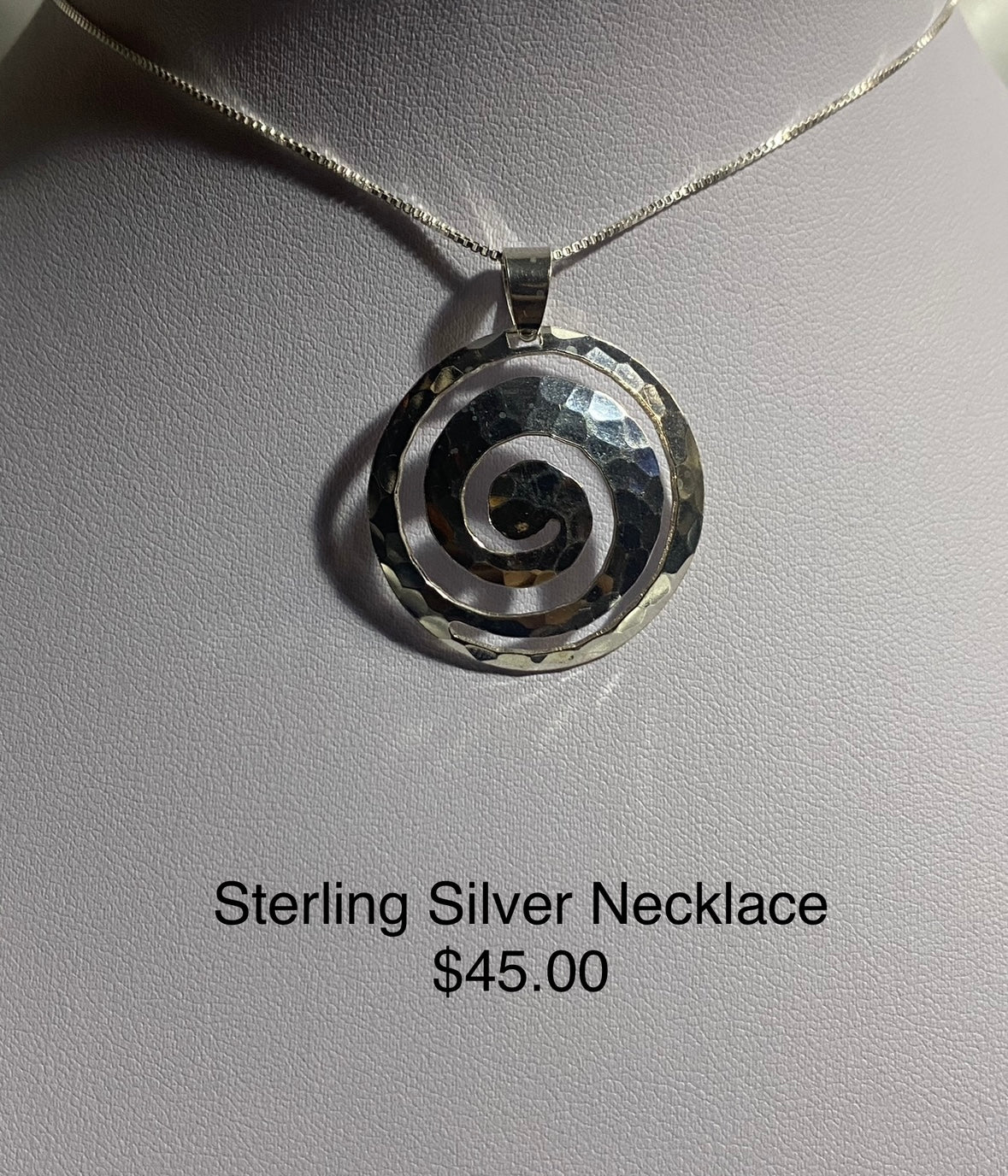 STERLING SILVER NECKLACE