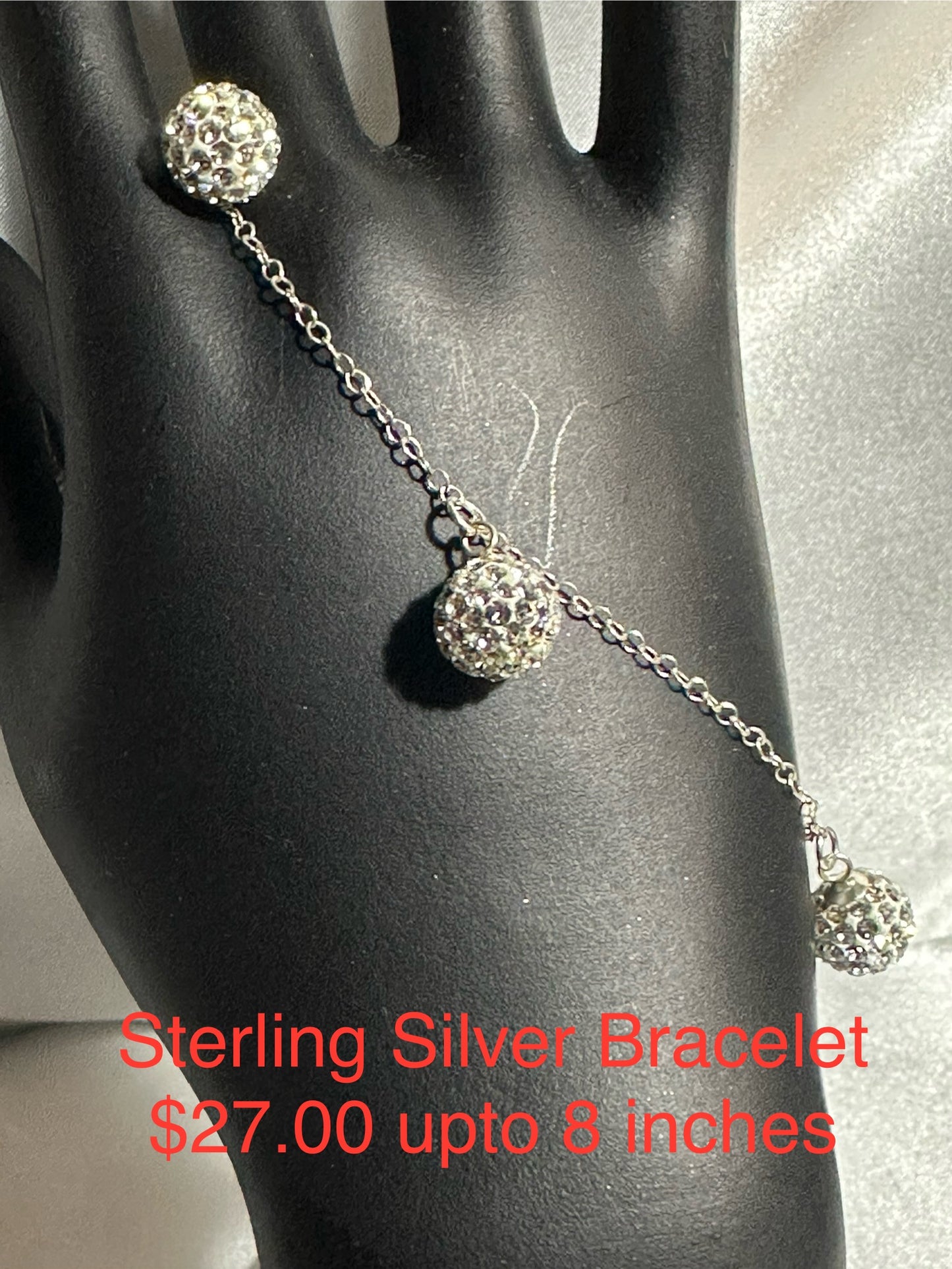 STERLING SILVER BRACELET