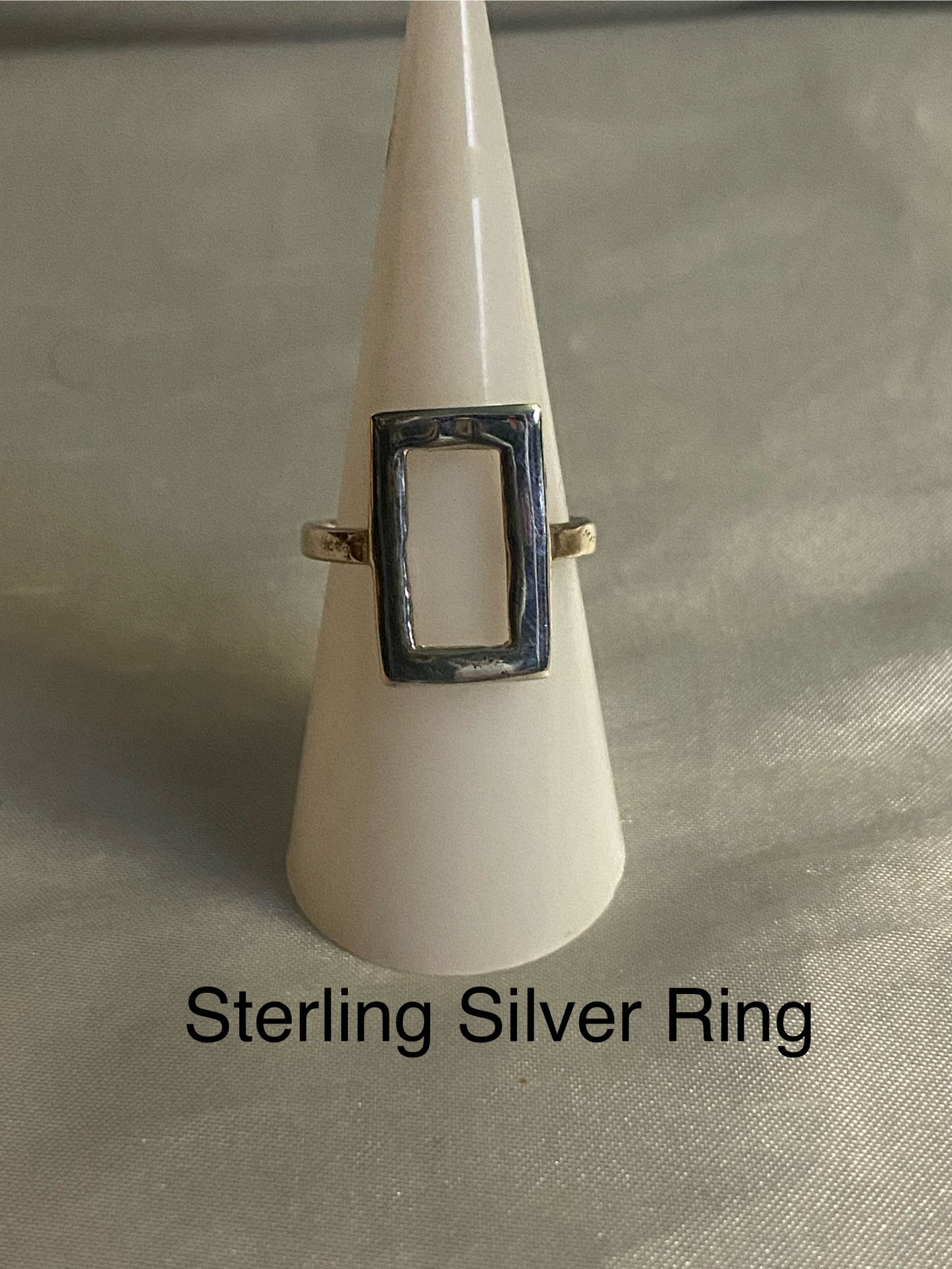 STERLING SILVER RING - SIZE 7 & 6.5