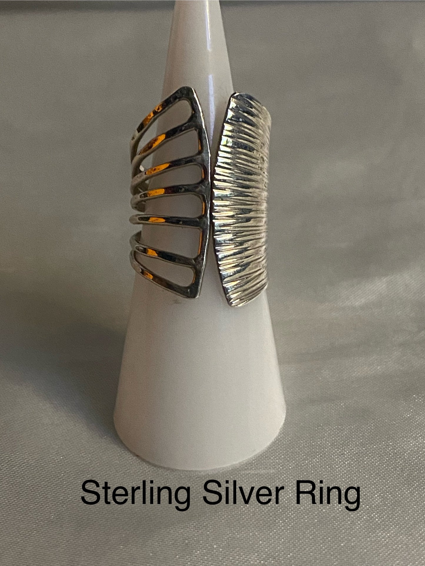 STERLING SILVER RING - SIZE 7.5 & 6.5