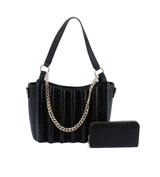 2 PIECE FASHION HANDBAG