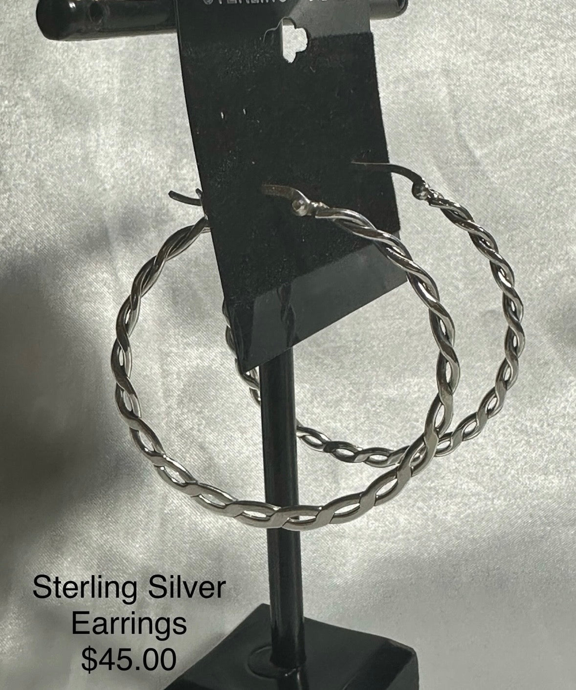 Sterling Silver Hoop Earrings