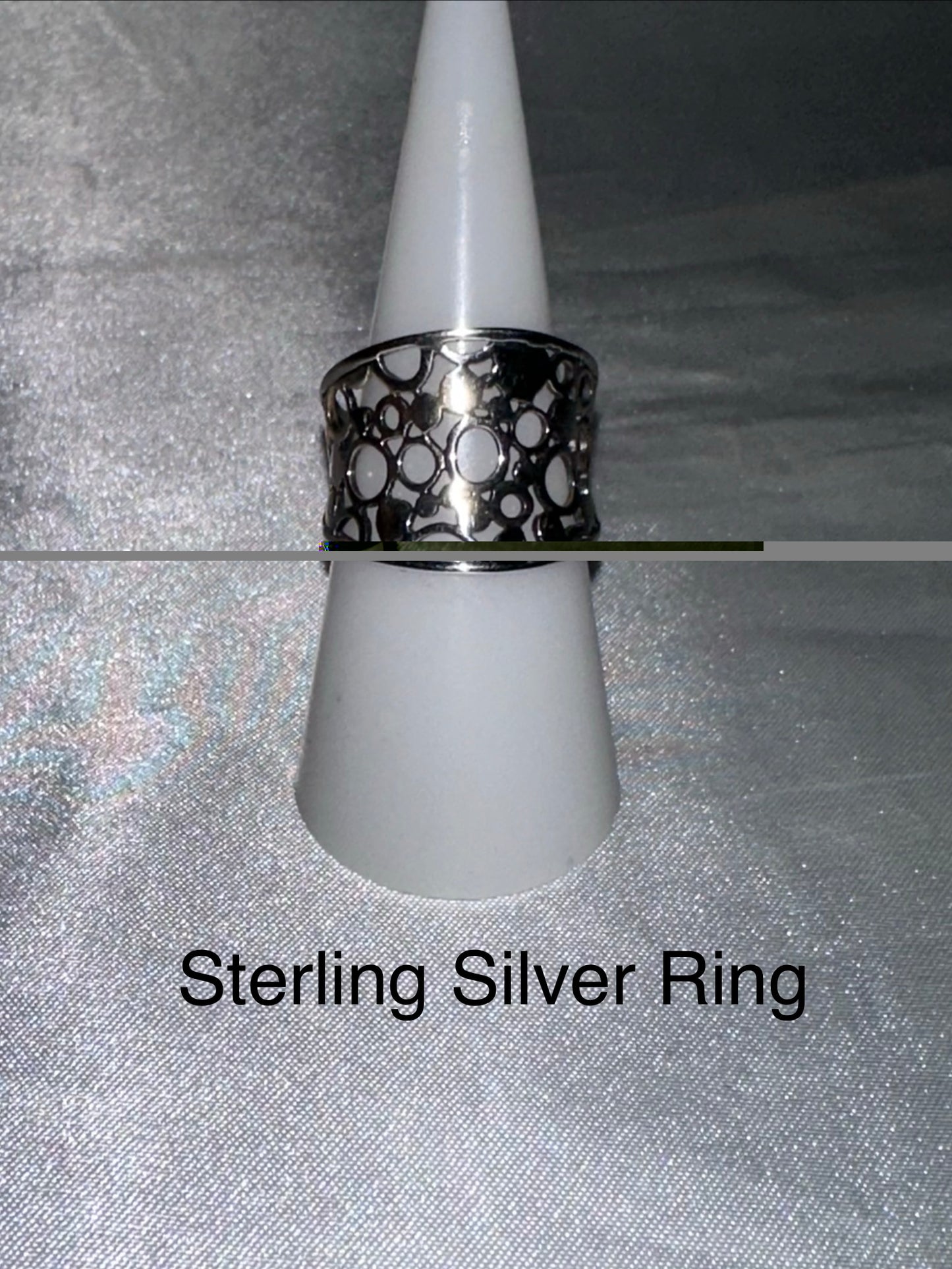 STERLING SILVER RING -SIZE 7 & 8 & 9