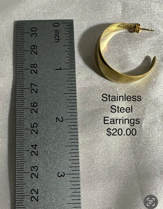 STAINLESS STEEL EARRINGS