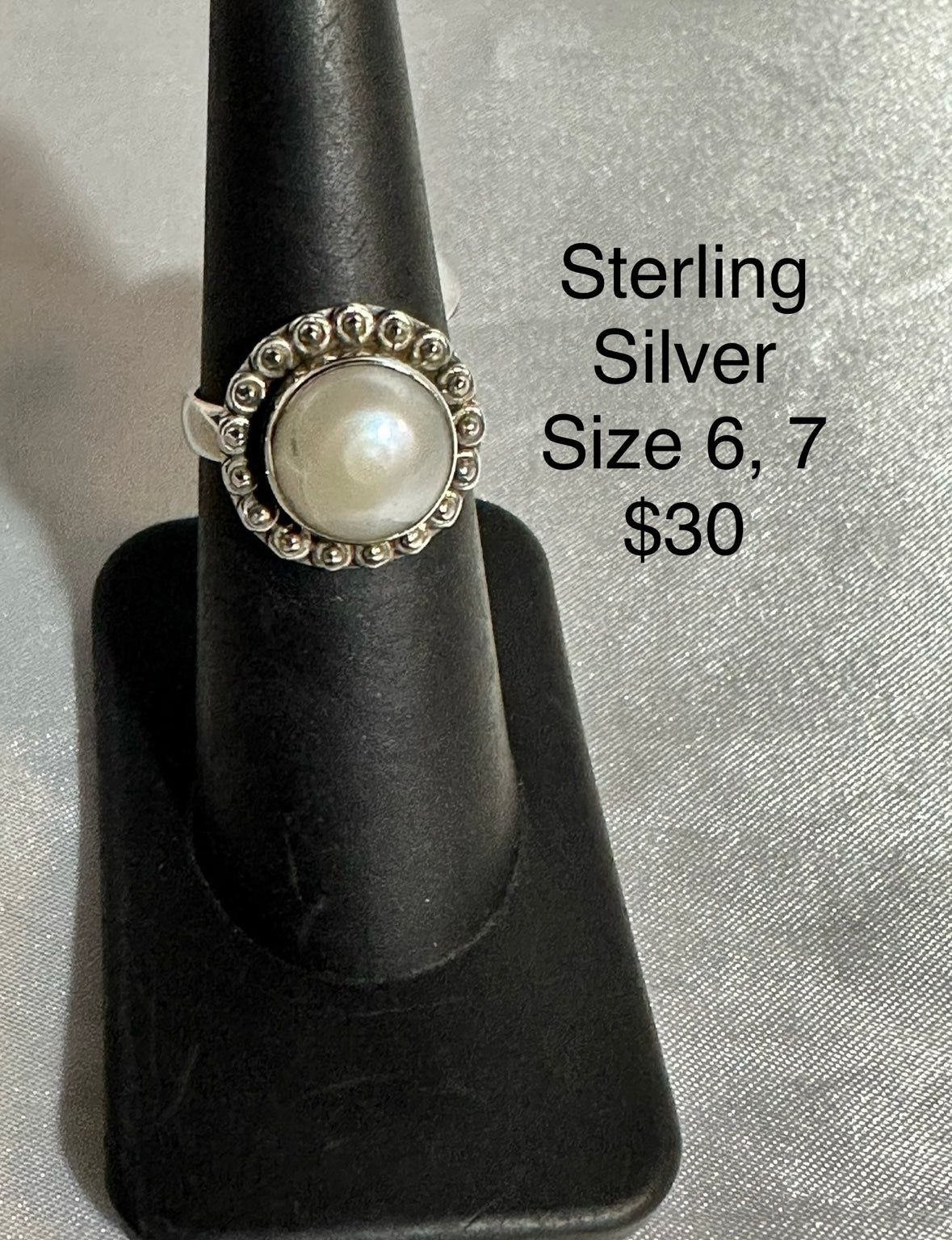 STERLING SILVER RING
