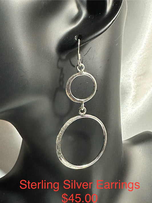 STERLING SILVER EARRINGS