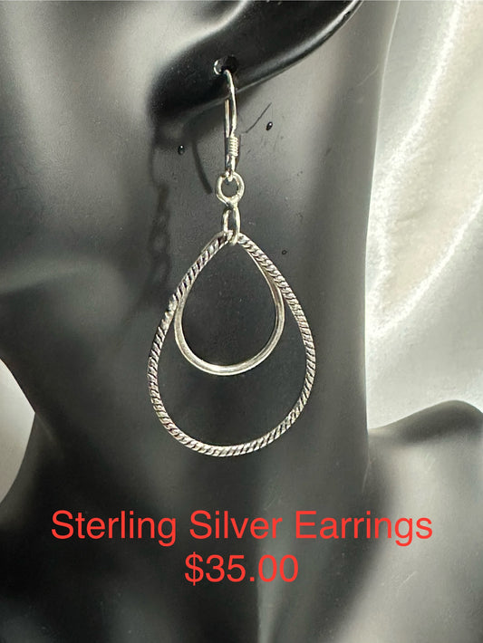 STERLING SILVER EARRINGS