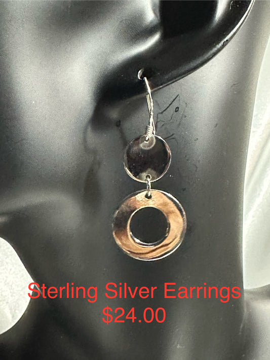 STERLING SILVER EARRINGS