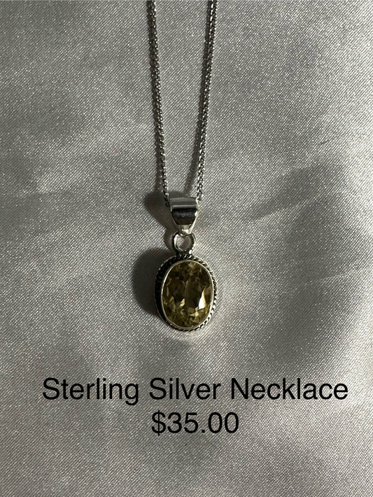 STERLING SILVER NECKLACE