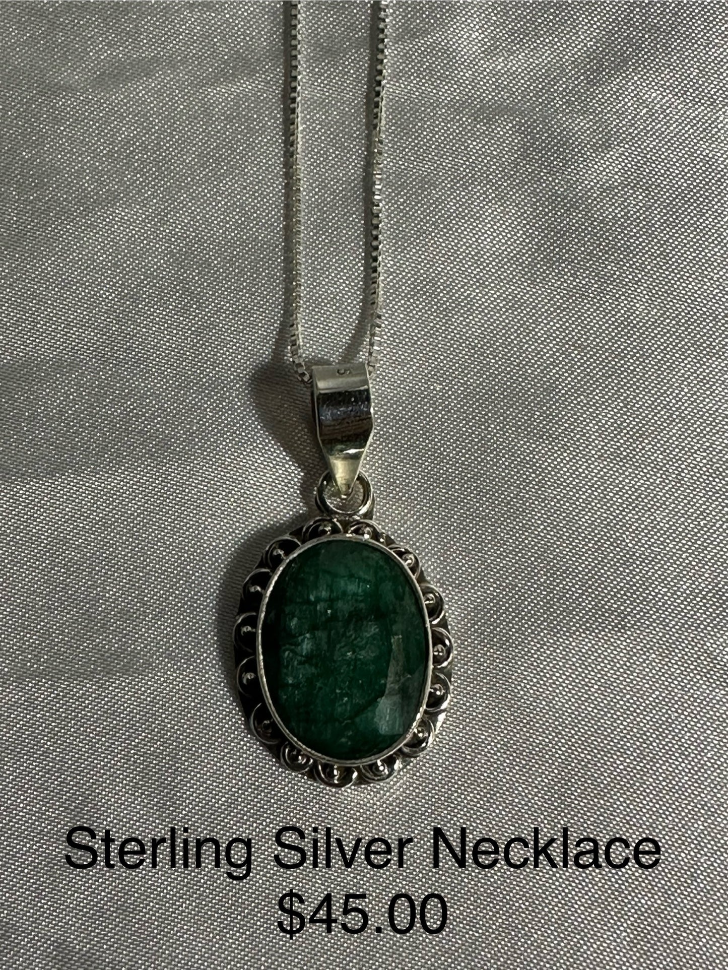 STERLING SILVER NECKLACE  1
