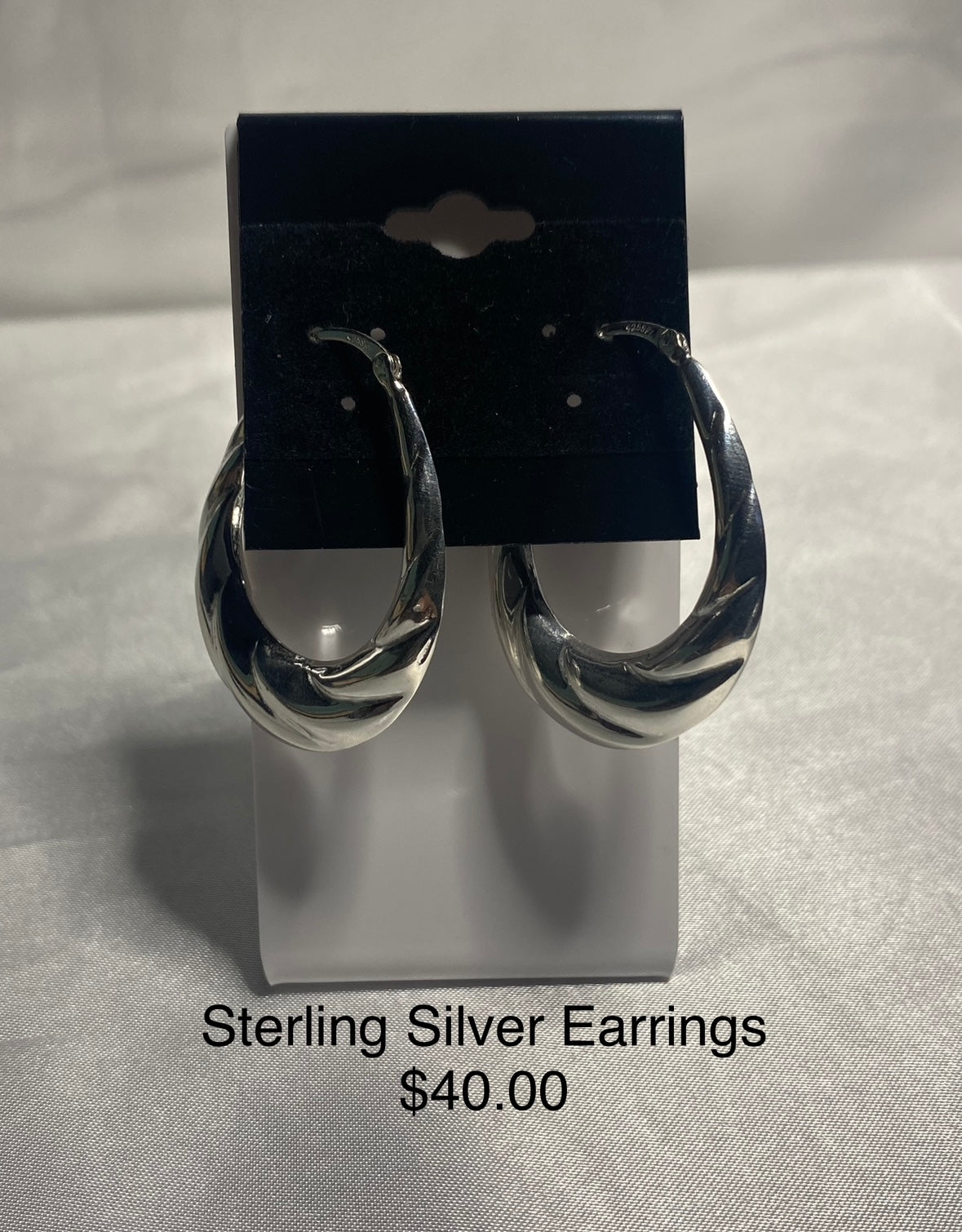 STERLING SILVER EARRINGS
